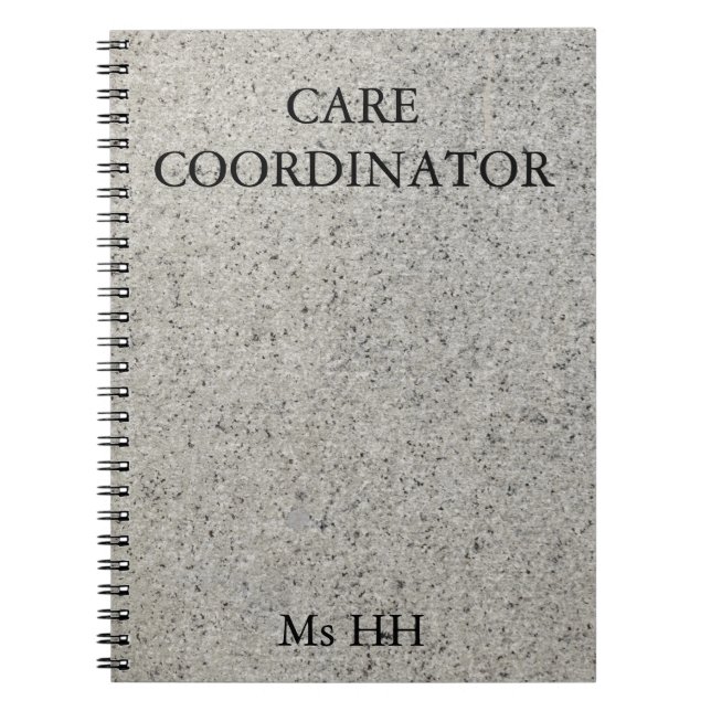 Cuaderno de Coordinador de Cuidados (Frente)