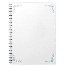 Cuaderno de copo de nieve