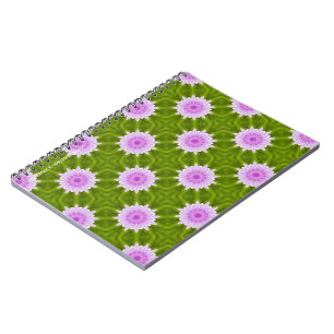 Cuaderno de Copos de Nieve Rosados