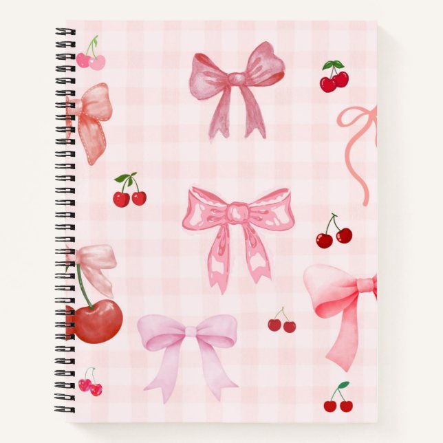 Cuaderno de coqueta rosa (Anverso)