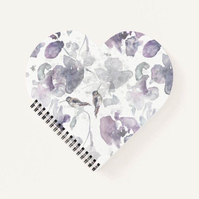 Cuaderno de Corazón de Colibrí (Anverso)