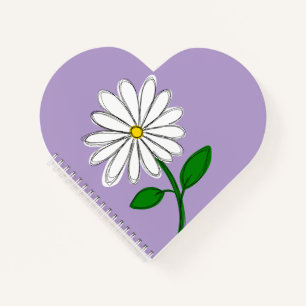 Cuaderno de Corazón de Margarita Lavanda