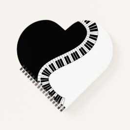 Cuaderno de Corazón Musical Piano