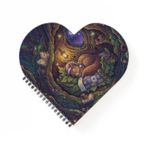 Cuaderno de Corazón Noche Estrellada