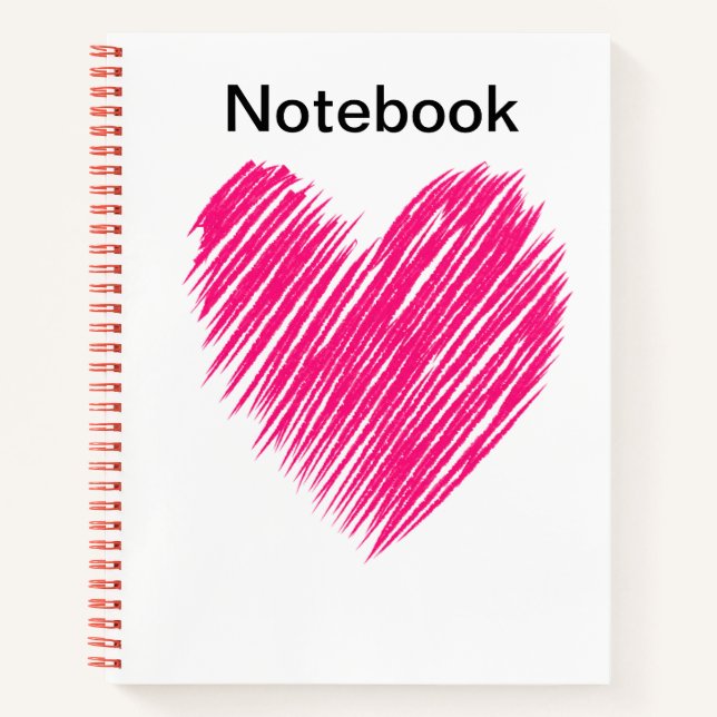 Cuaderno de Corazón Rojo (Anverso)