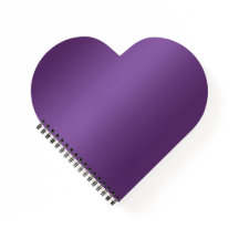 Cuaderno de Corazón Violeta