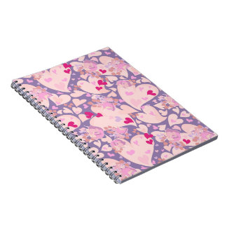 Cuaderno de Corazones de Amor y Rosas