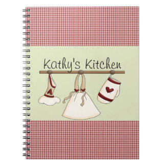 Cuaderno de corazones de cocina