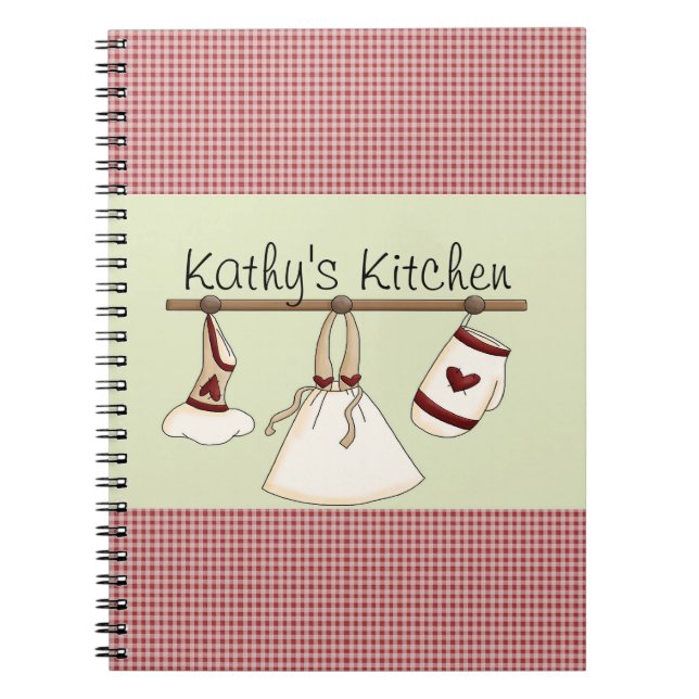 Cuaderno de corazones de cocina (Frente)