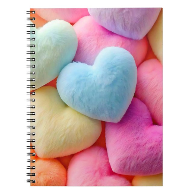Cuaderno de corazones en espiral (Frente)