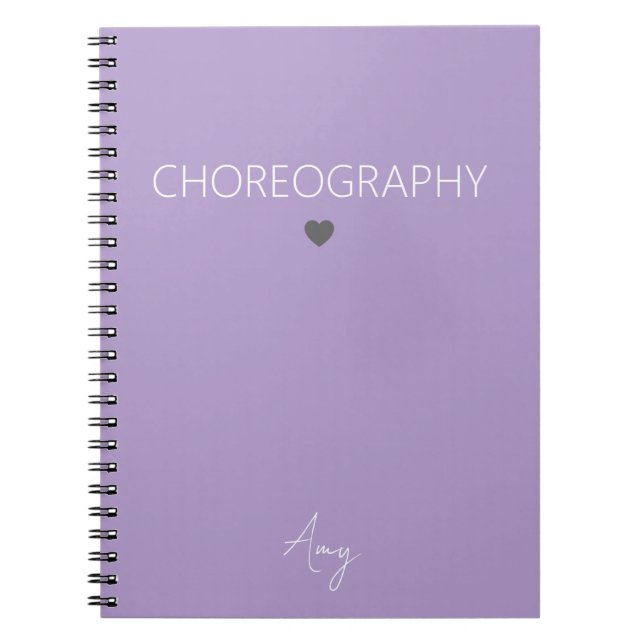 Cuaderno de coreografía, Diario de coreografía, Da (Frente)