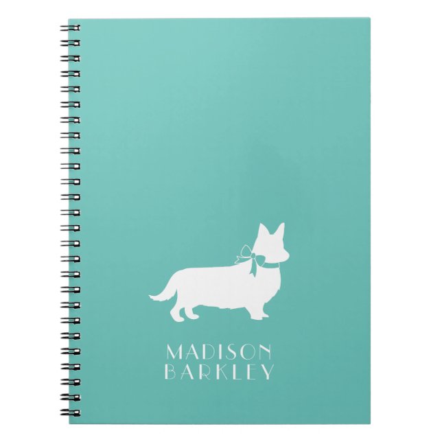 Cuaderno de Corgi Cachorro Pembroke Galés (Frente)