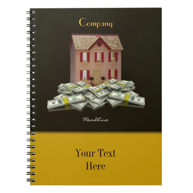 Cuaderno de Corredor de Bienes Raíces (Frente)