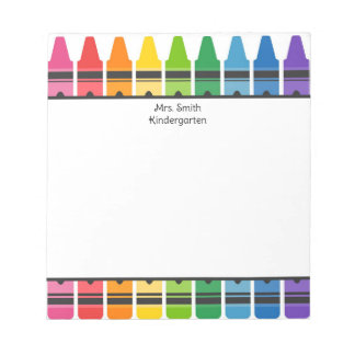 cuaderno de crayón
