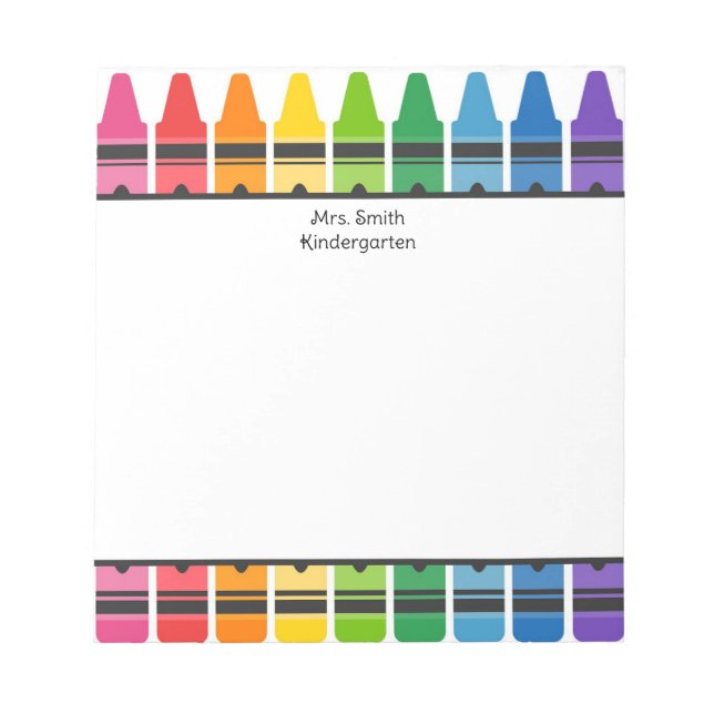 cuaderno de crayón (Frente)