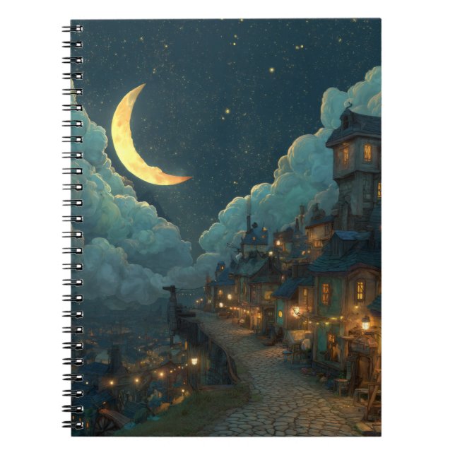 Cuaderno de Crescent Moon Village (Frente)