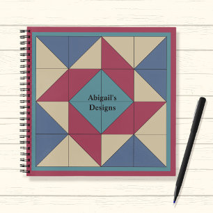 Cuaderno de cuaderno Quilters Americana Whirlpool