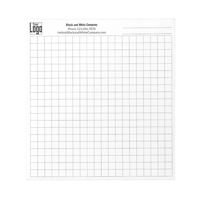 Cuaderno De Cuadrícula Cuadriculada Para Planifica (Frente)