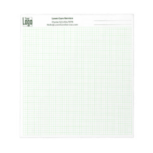 Cuaderno de cuadrícula de gráfico de nota de empre