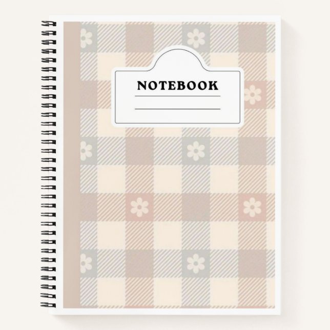 Cuaderno de Cuadros Daisy Canvara — Diario Estétic (Anverso)