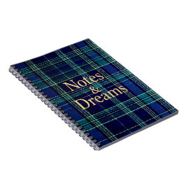 Cuaderno de cuadros escoceses