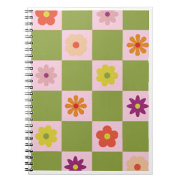 Cuaderno de Cuadros Retro