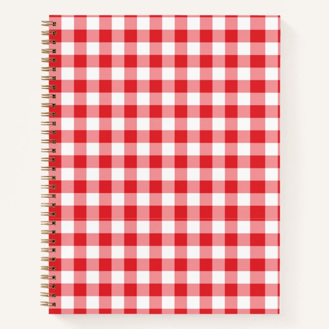 Cuaderno de cuadros rojos (Anverso)