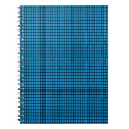 Cuaderno de Cuadros Turquesa (Ochenta Páginas B&N)