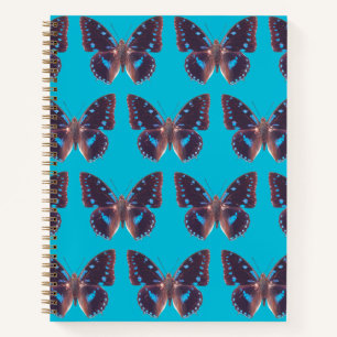 Cuaderno de cubierta dura con mariposa de cola Swa
