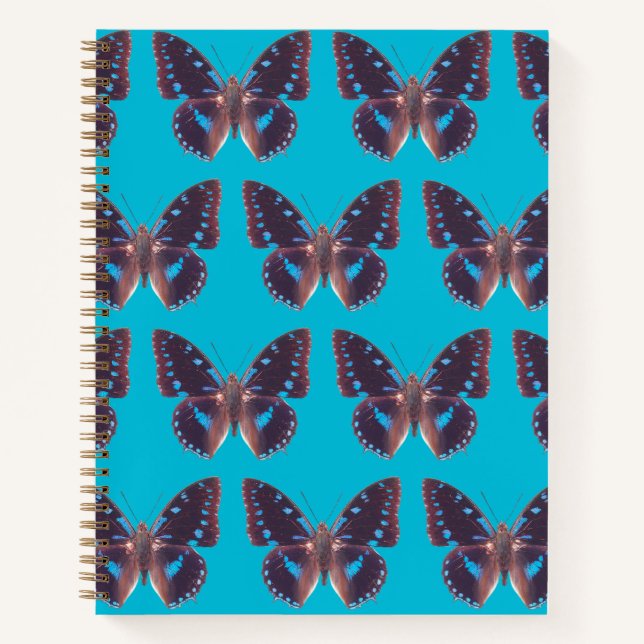 Cuaderno de cubierta dura con mariposa de cola Swa (Anverso)