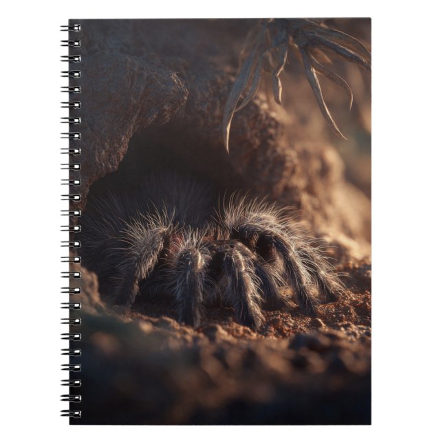 Cuaderno de cueva del desierto de Tarantula (Frente)