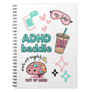 Cuaderno de Cute ADHD Baddie 