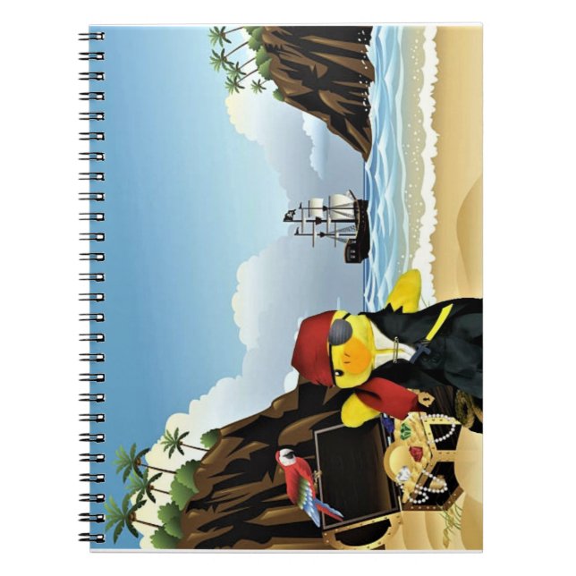 Cuaderno de Danny Duck el Pirata (Frente)