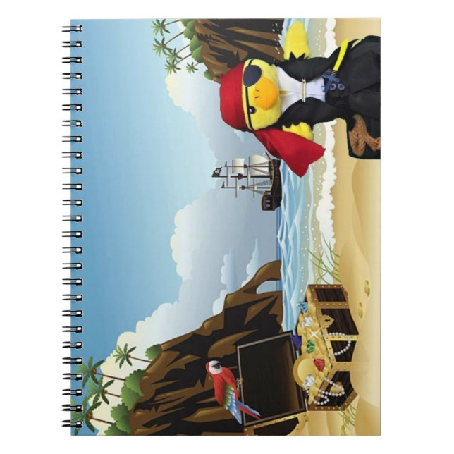 Cuaderno de Danny Duck el Pirata (Frente)