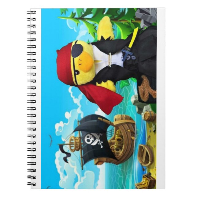 Cuaderno de Danny Duck el Pirata (Frente)