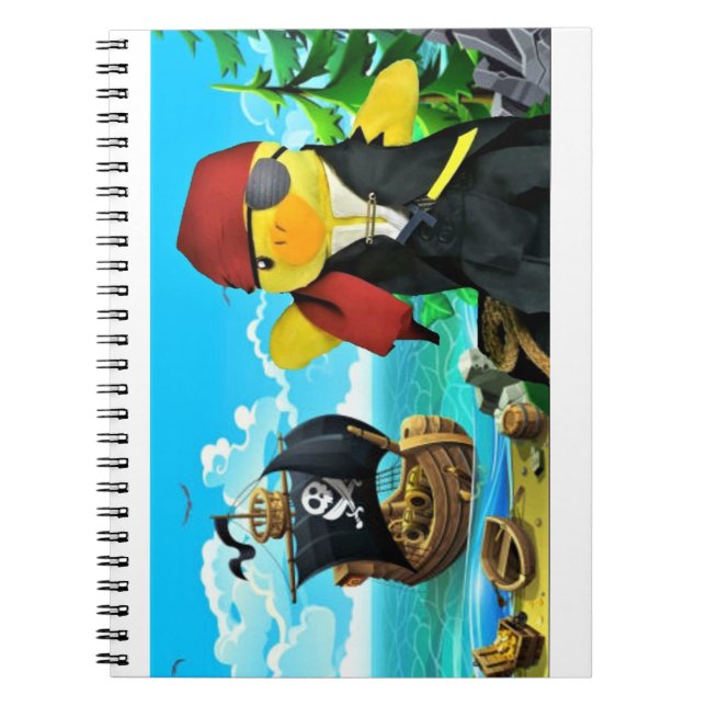 Cuaderno de Danny Duck el Pirata (Frente)