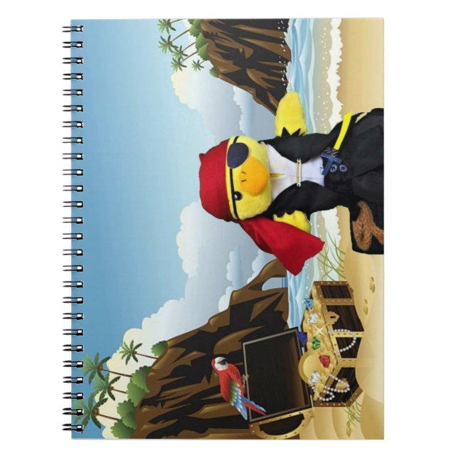 Cuaderno de Danny Duck el Pirata (Frente)