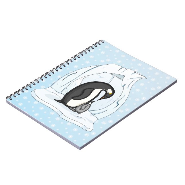 Cuaderno de Davin y Annie los Pingüinos (Lado Izquierdo)
