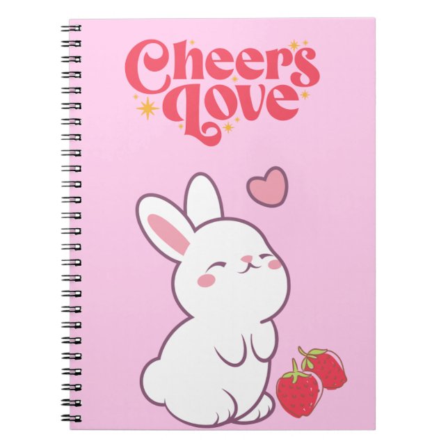 Cuaderno 🌷 de 🍓 de 💗 (Frente)