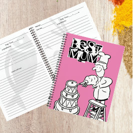 Cuaderno de decoración de pasteles gigante para la