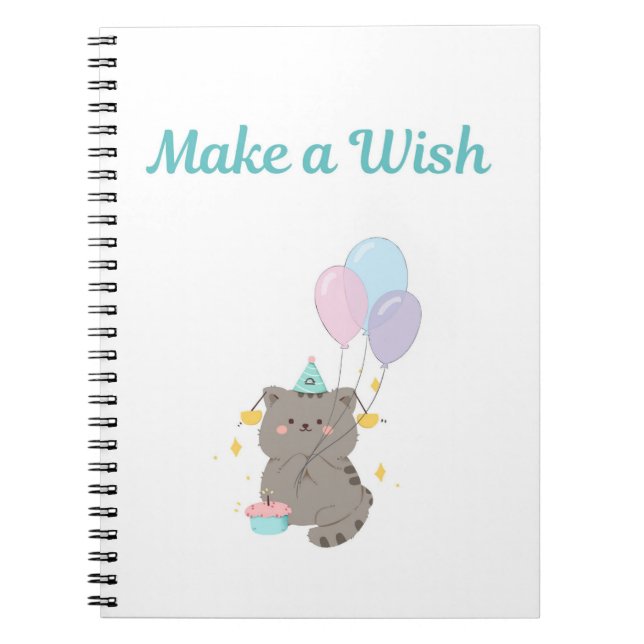 Cuaderno de Deseos | Regalo de Cumpleaños para Niñ (Frente)