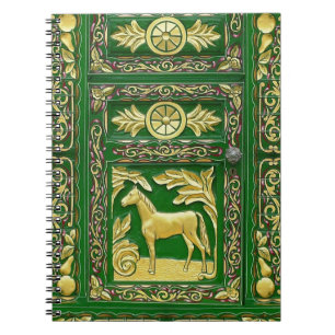 Cuaderno de detalles de puerta gitana