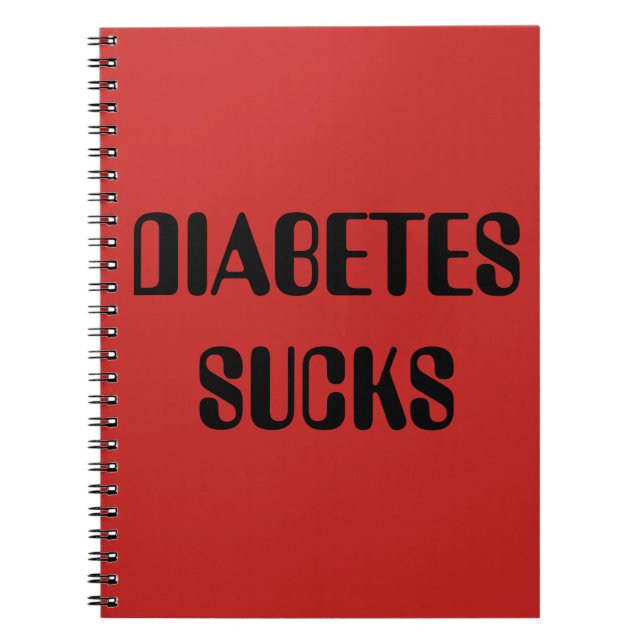 Cuaderno de diabetes rojo (Frente)