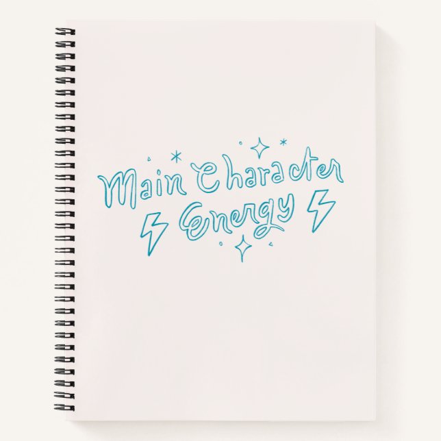 Cuaderno de diario con letra negrita moderna (Anverso)