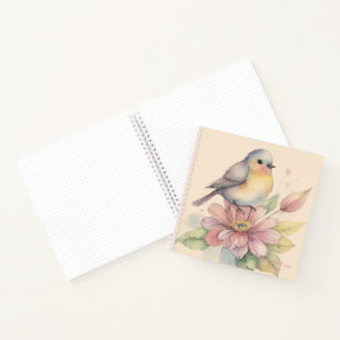 Cuaderno de diario de balas de pajarito