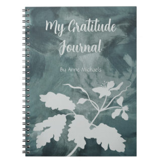 Cuaderno de Diario de Gratitud Personalizado