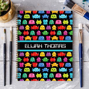 Cuaderno de diario de monstruos para jugadores ner