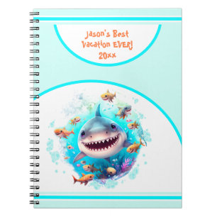 Cuaderno de Diario de Nombre de Vacaciones de Vera