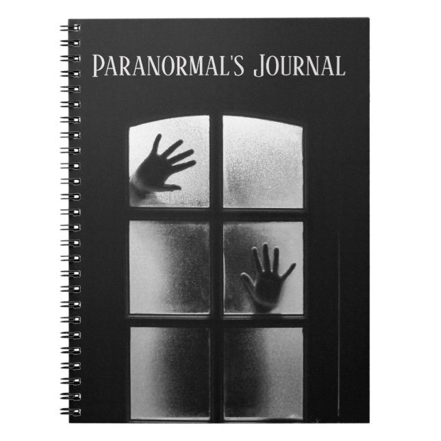 Cuaderno de Diario de Paranormal (80 páginas B&W) (Frente)