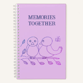 Cuaderno de diario de recuerdos juntos